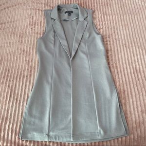 Trench coat jacket vest